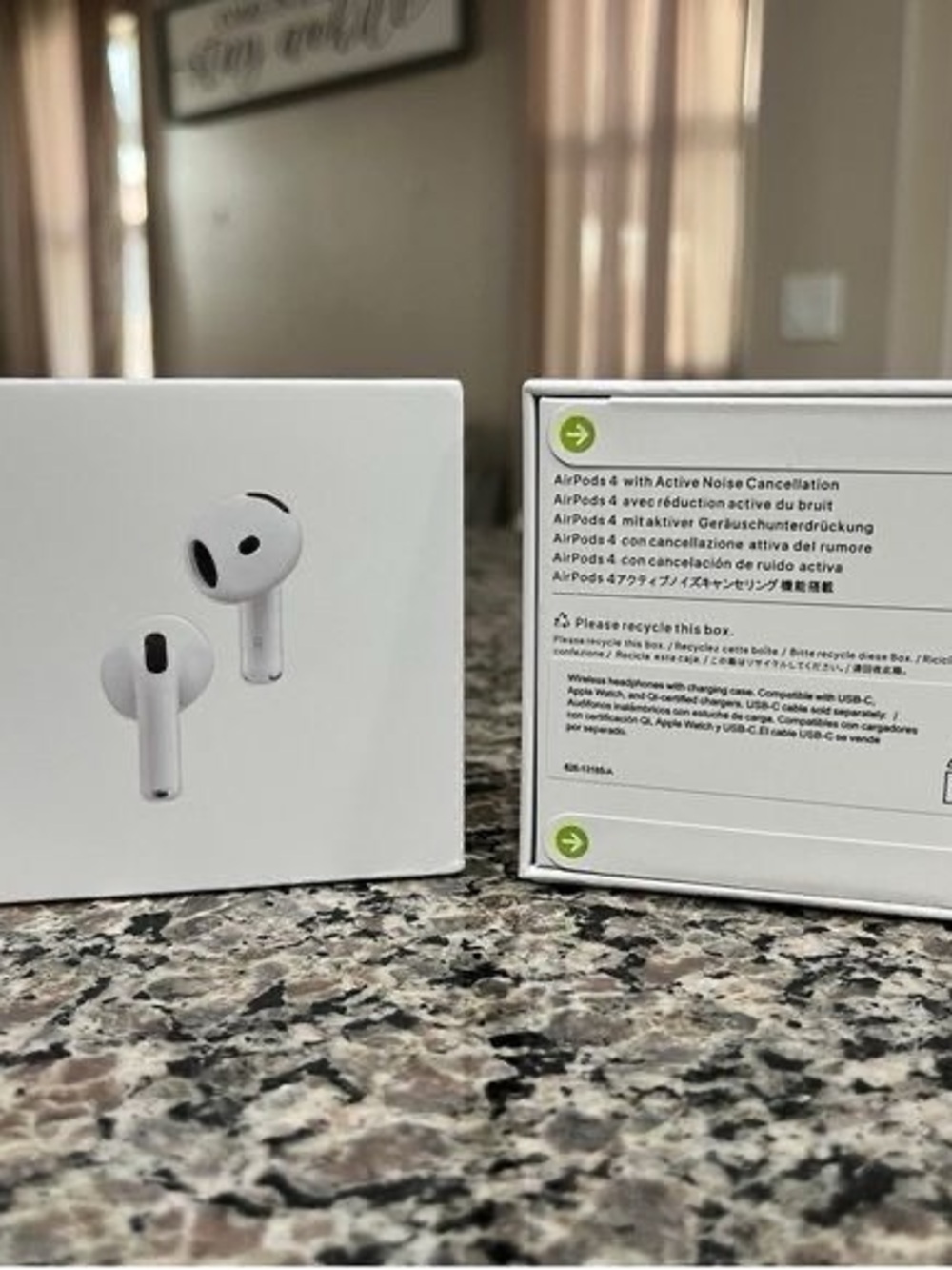 Apple AirPods 4 Wireless Earbuds in White